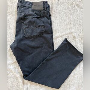 Mac Jeans Men's Charcoal Straight Jeans (36)